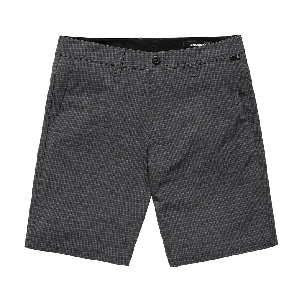 Volcom Mix Frickin Cross Shred 20 Shorts - Black Plaid