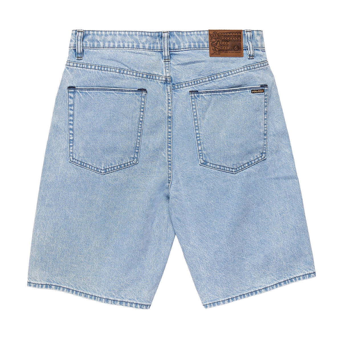 Volcom Billow Denim 22 Shorts - Pale Aqua
