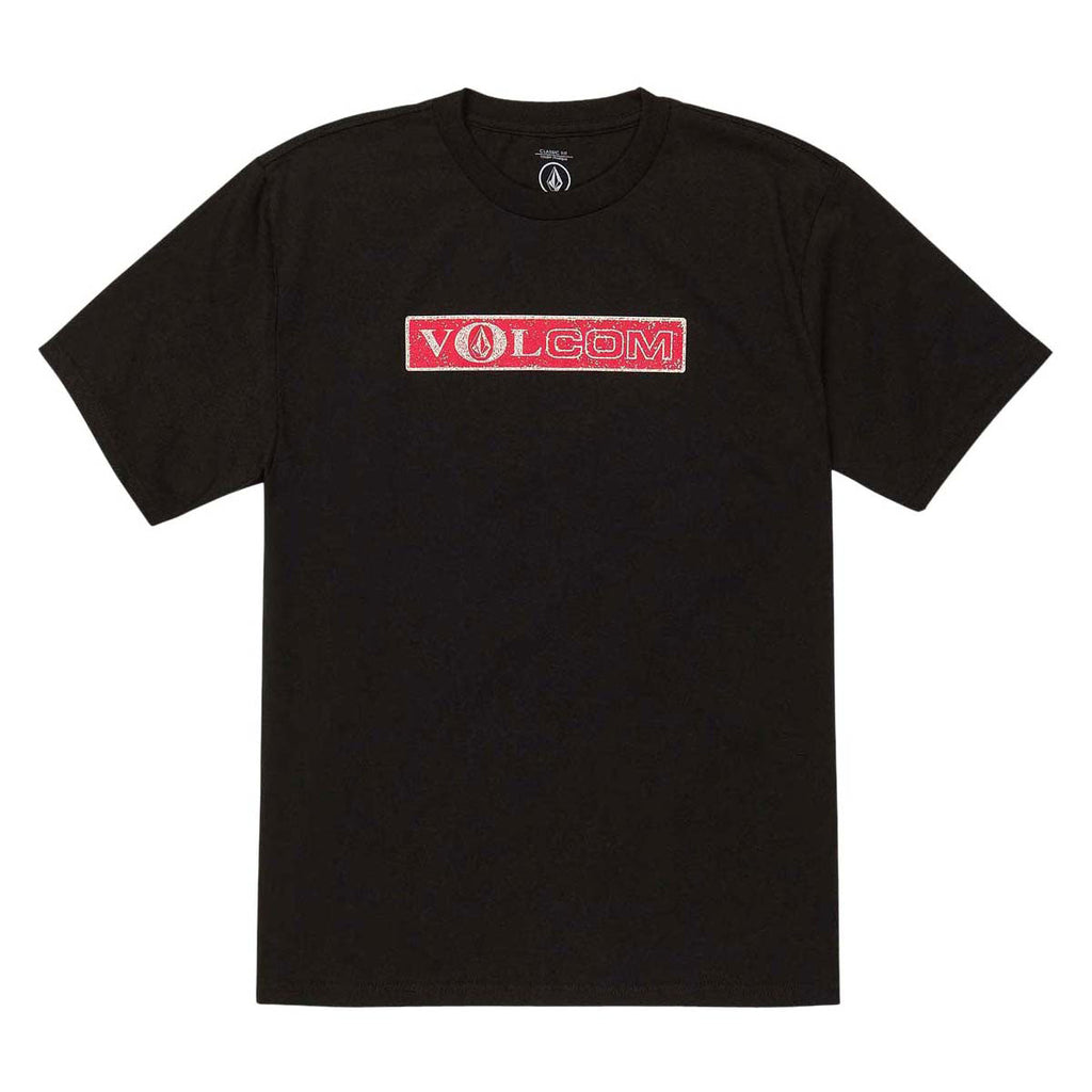 Volcom Dual Euro T-Shirt - Black