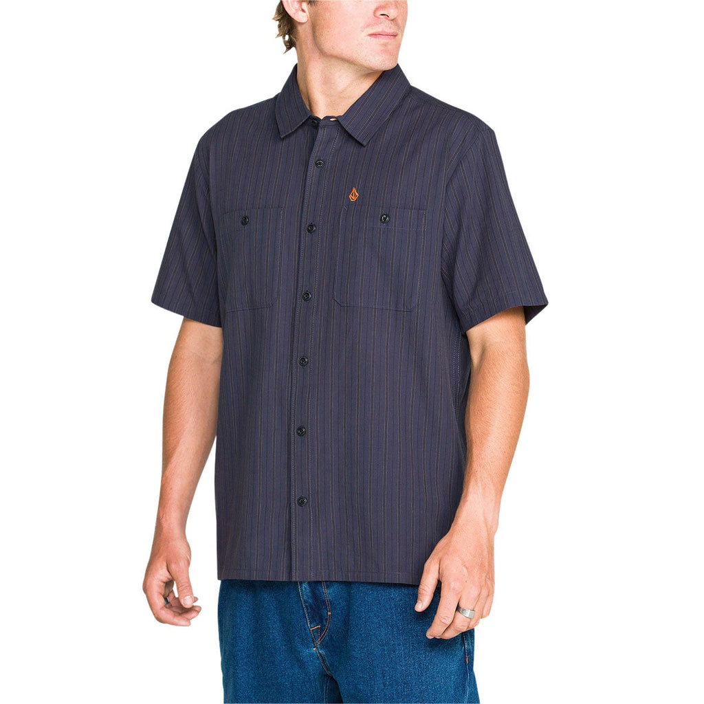 Volcom Kap Out Workwear Shirt - Midnight