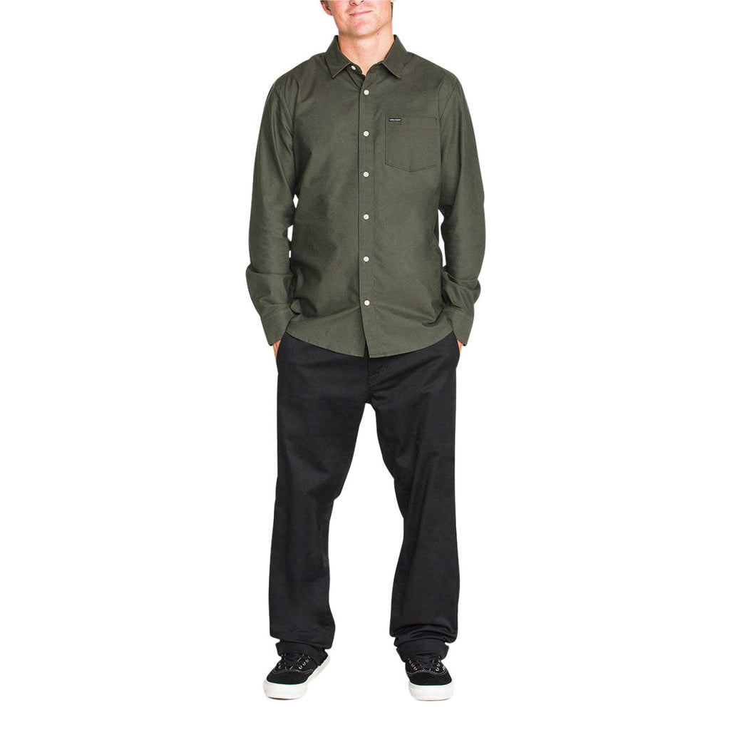 Volcom Veeco Oxford Long Sleeve Shirt - Climbing Ivy