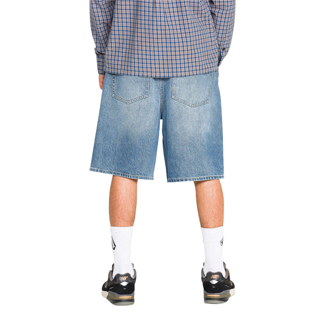 Volcom Billow Denim 22 Shorts - Euro Light Blue