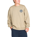 Volcom Dirty Work Crew Sweatshirt - Khaki