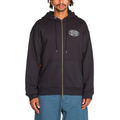 Volcom On The Hunt Workwear Zip Hoodie - Antique Black