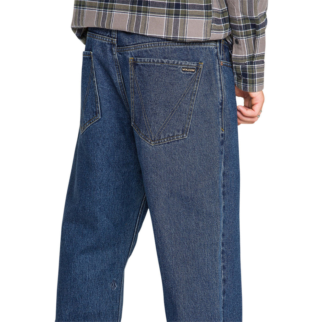 Volcom Pipe Dreams Denim Jeans - Dark Stone