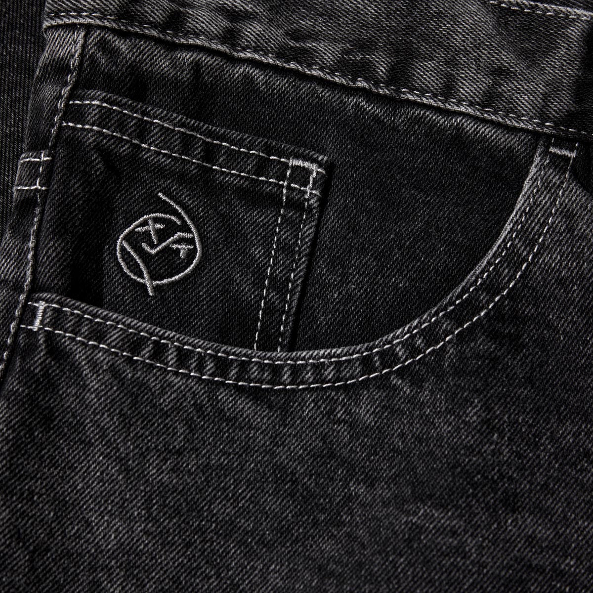 Polar Big Boy Shorts - Silver Black
