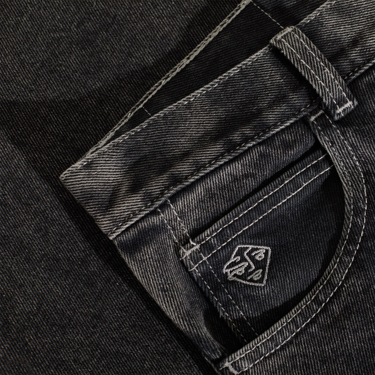 Polar 89! Denim Jeans - Silver Black