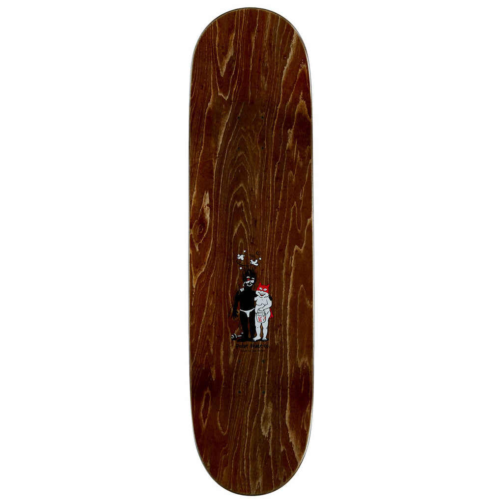 Polar Aaron Herrington Pumping Iron Skateboard Deck - 8.50"