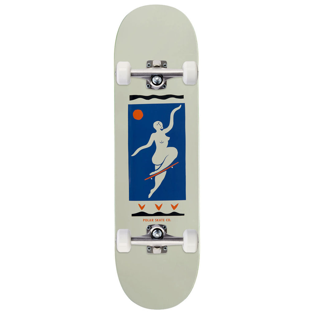 Polar Aaron Herrington Pumping Iron Skateboard Complete - 8.50"