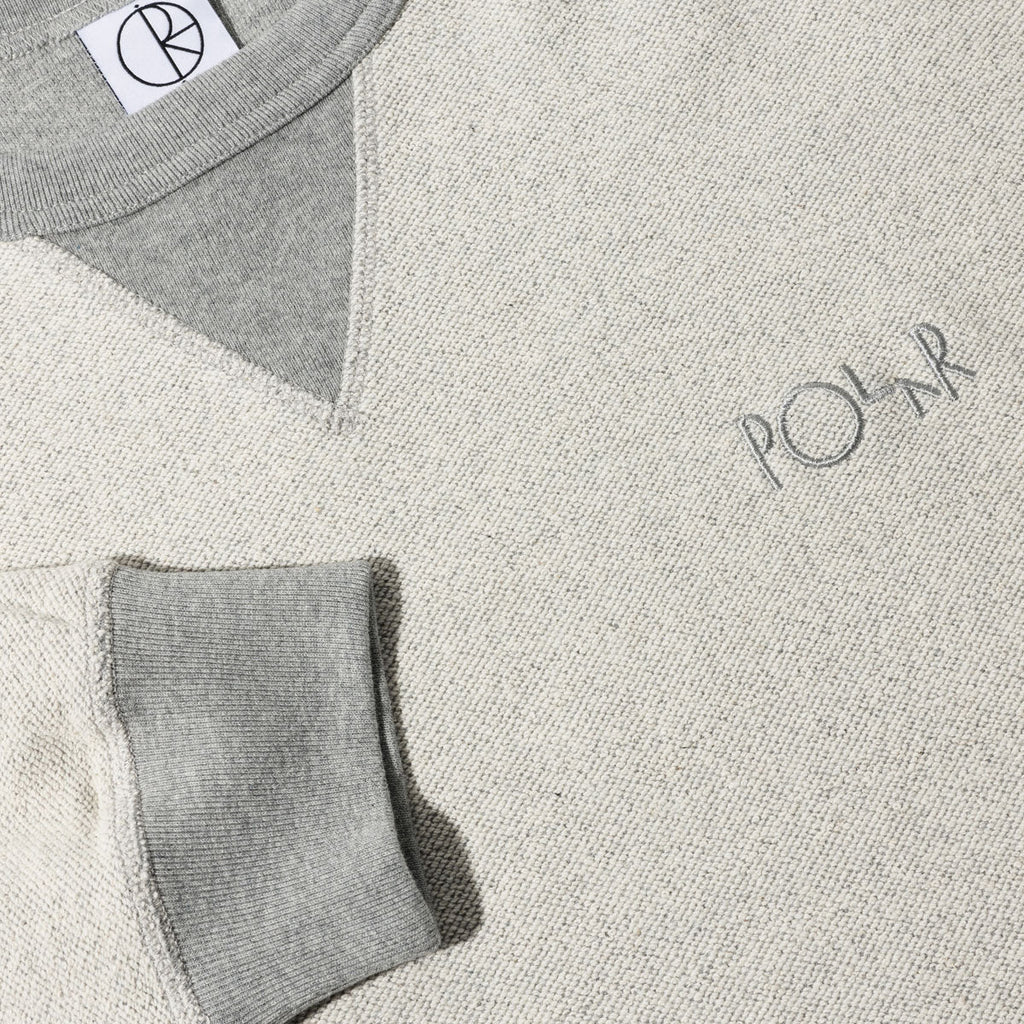Polar Reversed Sweater - Heather Grey