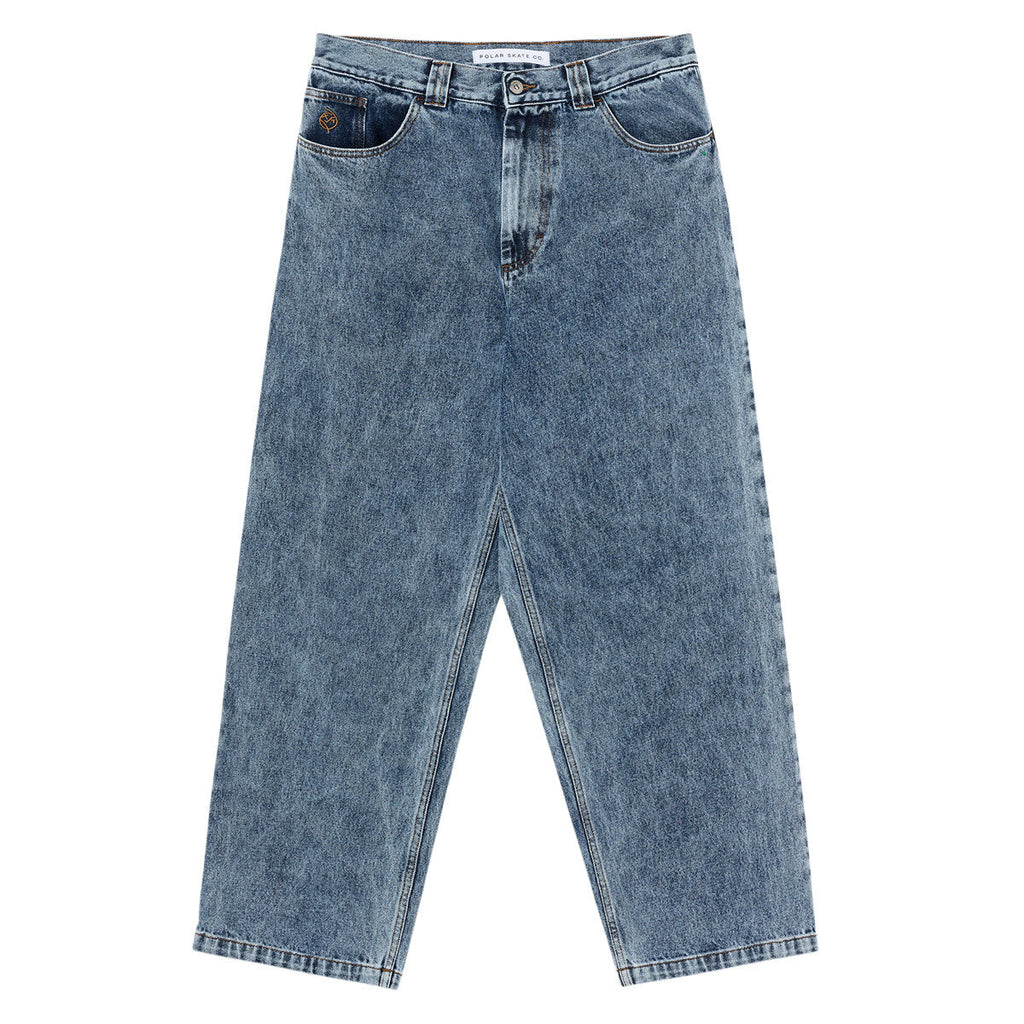 Polar Big Boy Jeans - Heavy Washed Blue