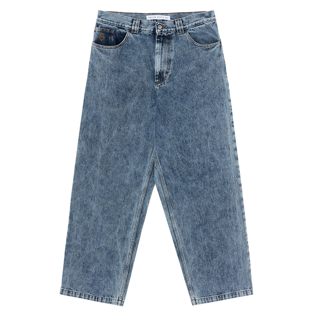 Polar Big Boy Jeans - Heavy Washed Blue