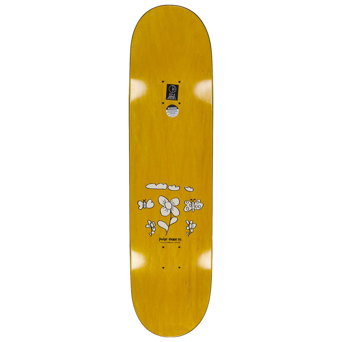 Polar Nick Boserio Cleo & Daisy Skateboard Deck - 8.375"