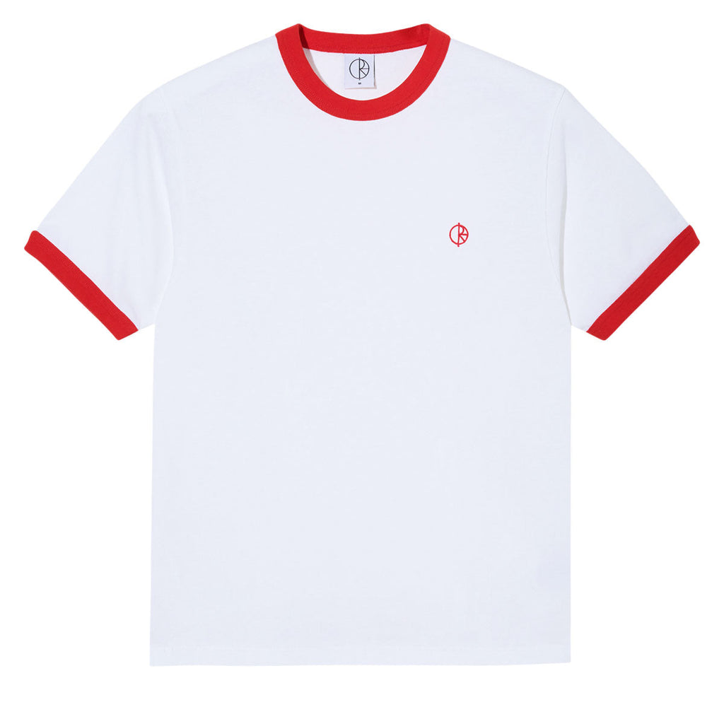 Polar Ringer T-Shirt - White/Red