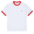 Polar Ringer T-Shirt - White/Red