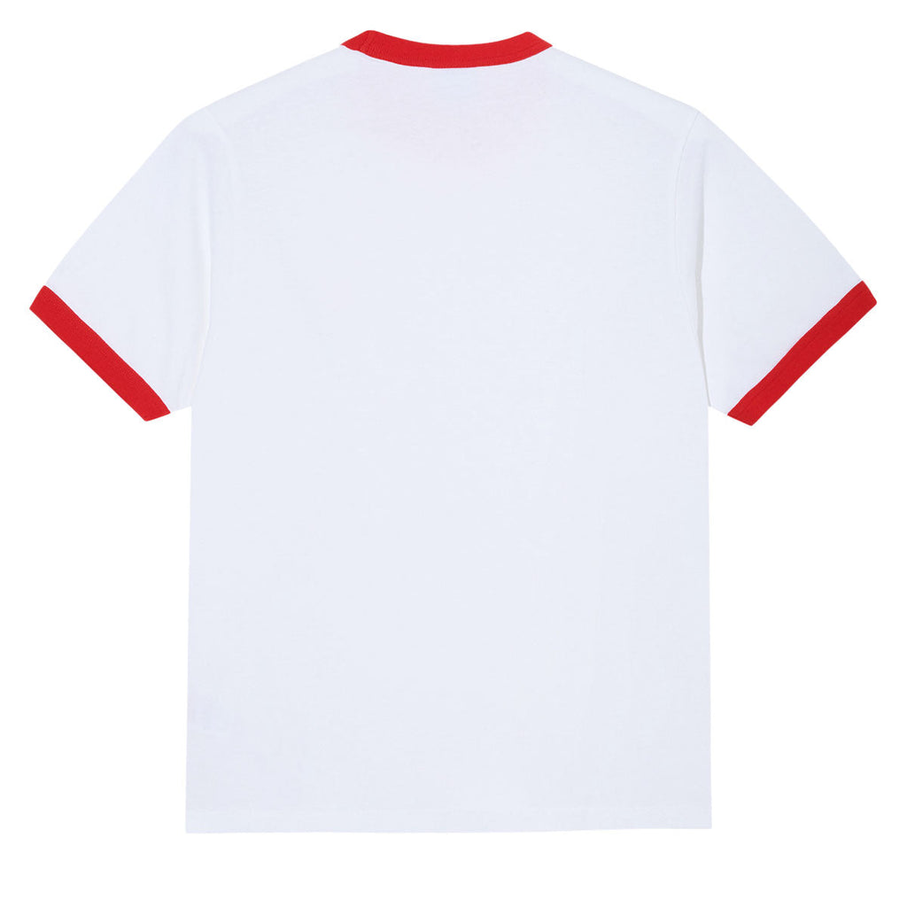 Polar Ringer T-Shirt - White/Red