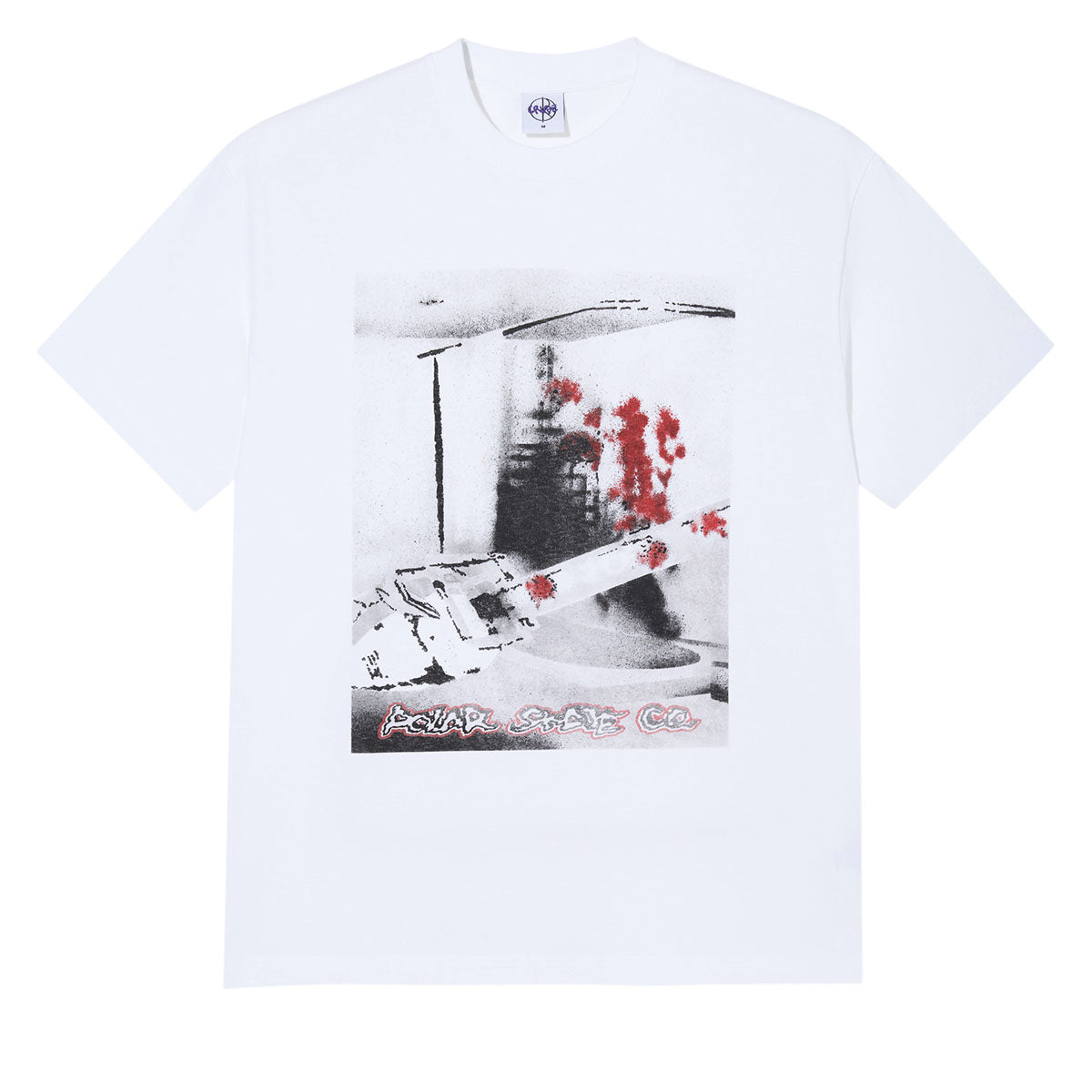Polar Chainsaw T-Shirt - White