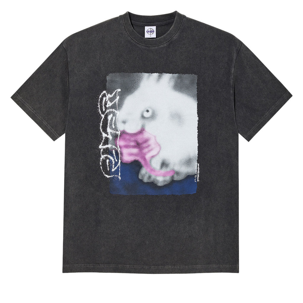 Polar Rabbit T-Shirt - Silver Black