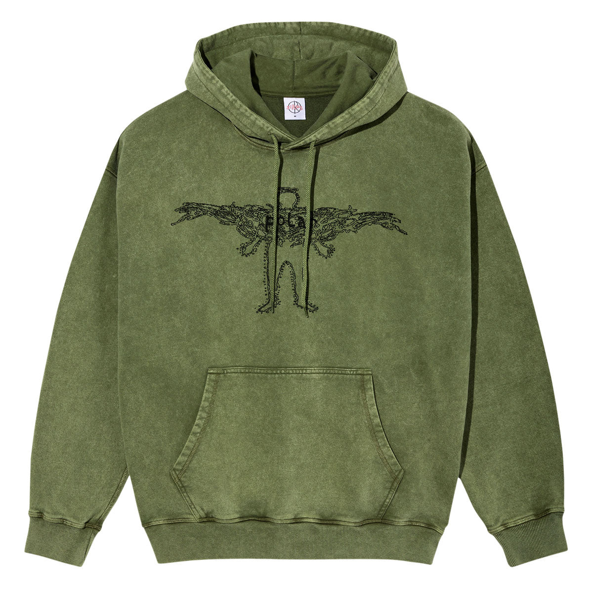 Polar Soul Acid Frank Hoodie - Army Green