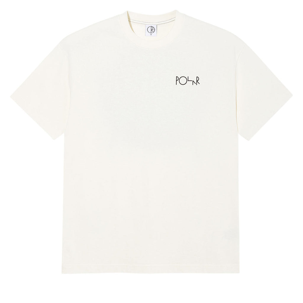Polar Fill Logo Contrast T-Shirt - Ivory/Black