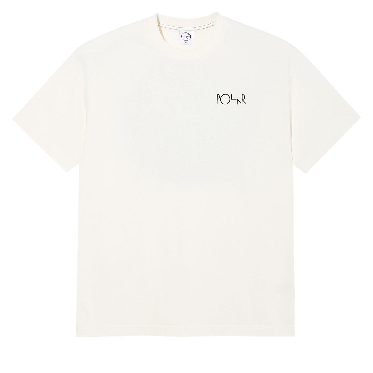 Polar Fill Logo Contrast T-Shirt - Ivory/Black