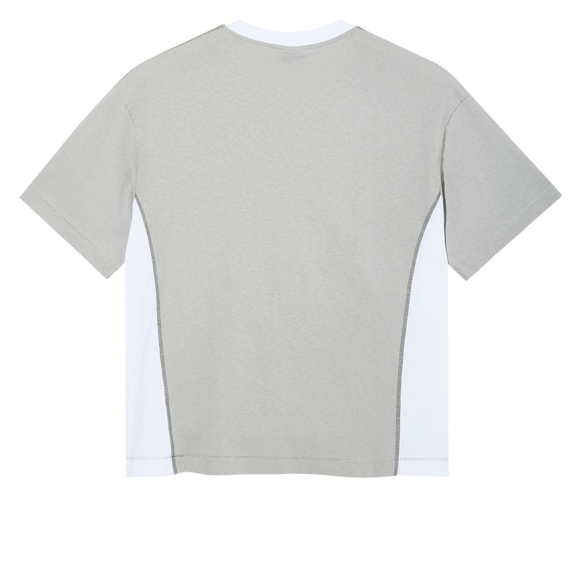 Polar Surf Panel T-Shirt - Silver/White