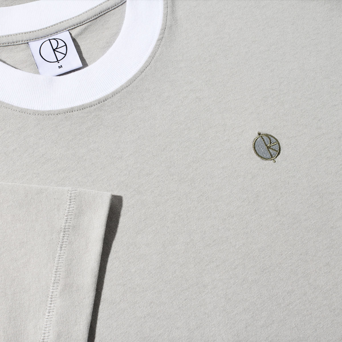 Polar Surf Panel T-Shirt - Silver/White