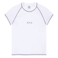 Polar Womens Script Logo Baby T-Shirt - White/Graphite