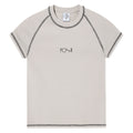 Polar Womens Script Logo Baby T-Shirt - Grey/Black