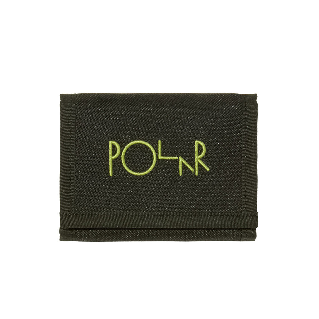 Polar Script Logo Key Wallet - Black/Lime