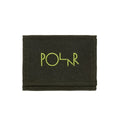 Polar Script Logo Key Wallet - Black/Lime