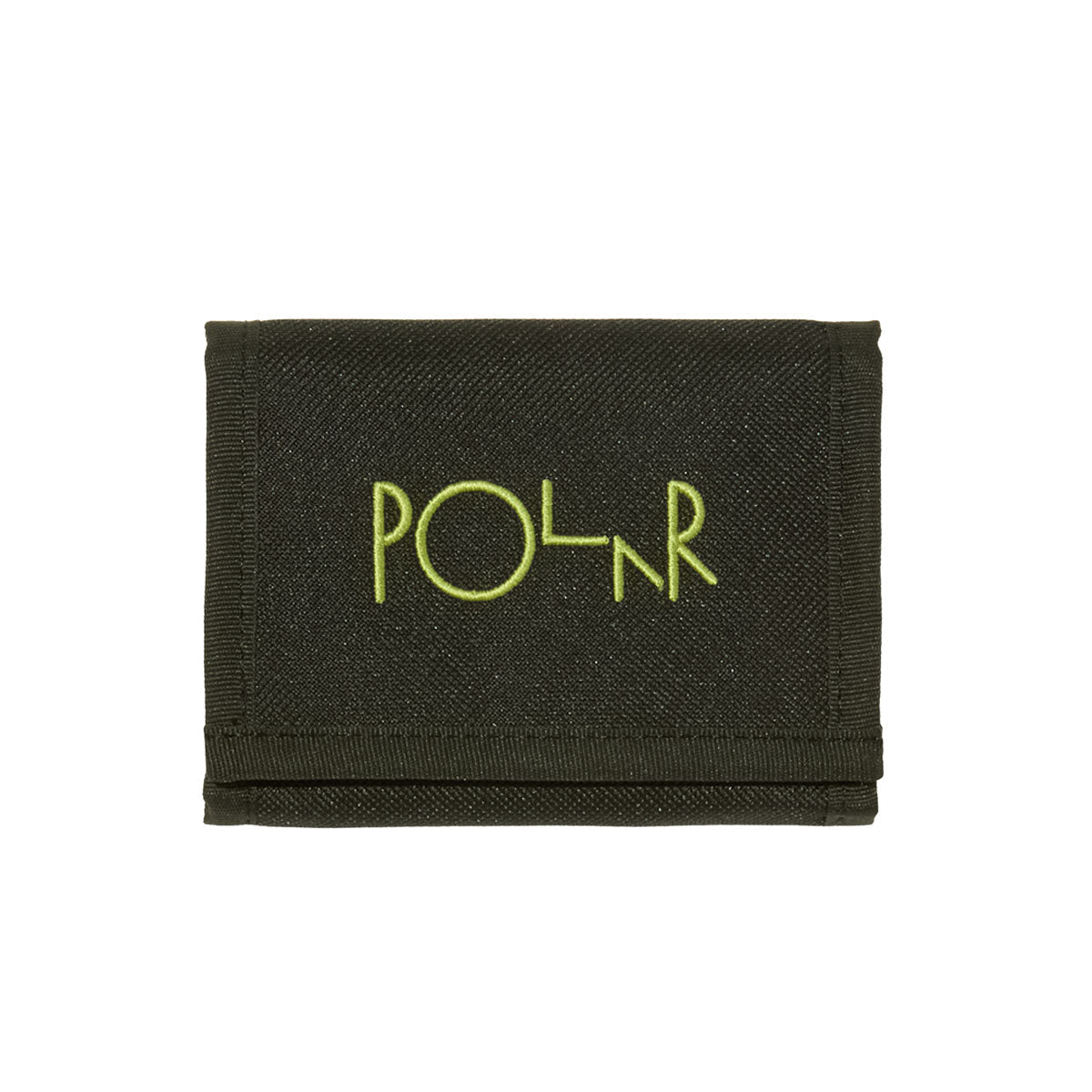 Polar Script Logo Key Wallet - Black/Lime