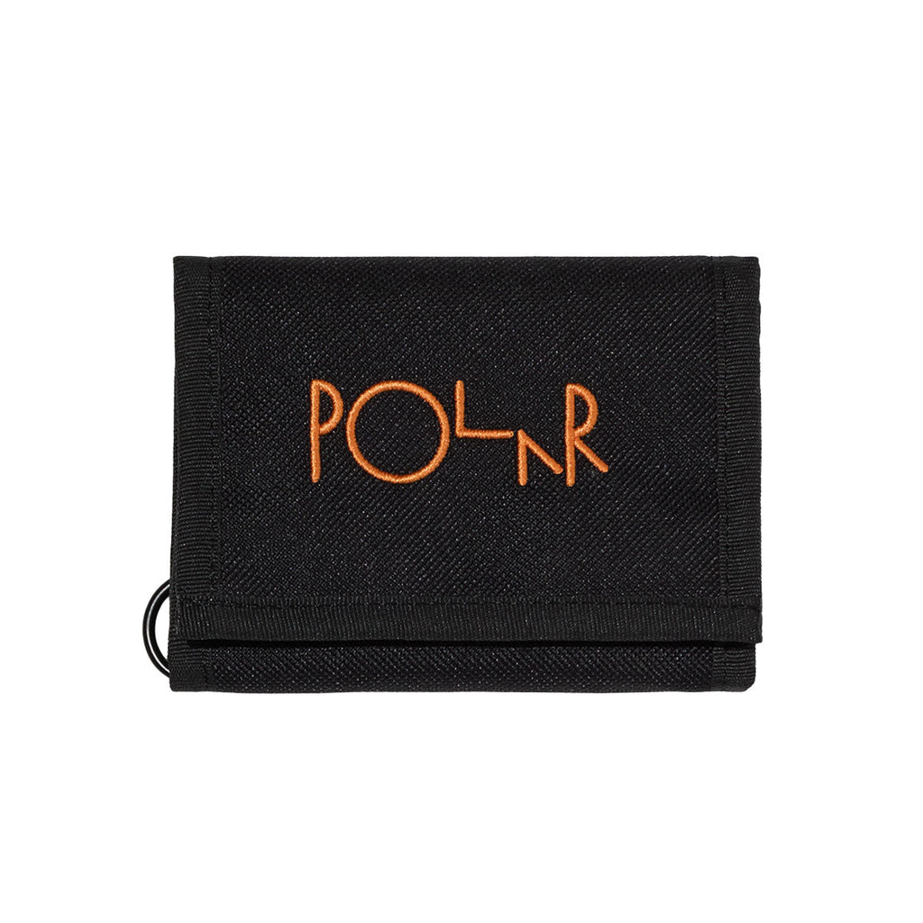 Polar Script Logo Key Wallet - Black/Orange