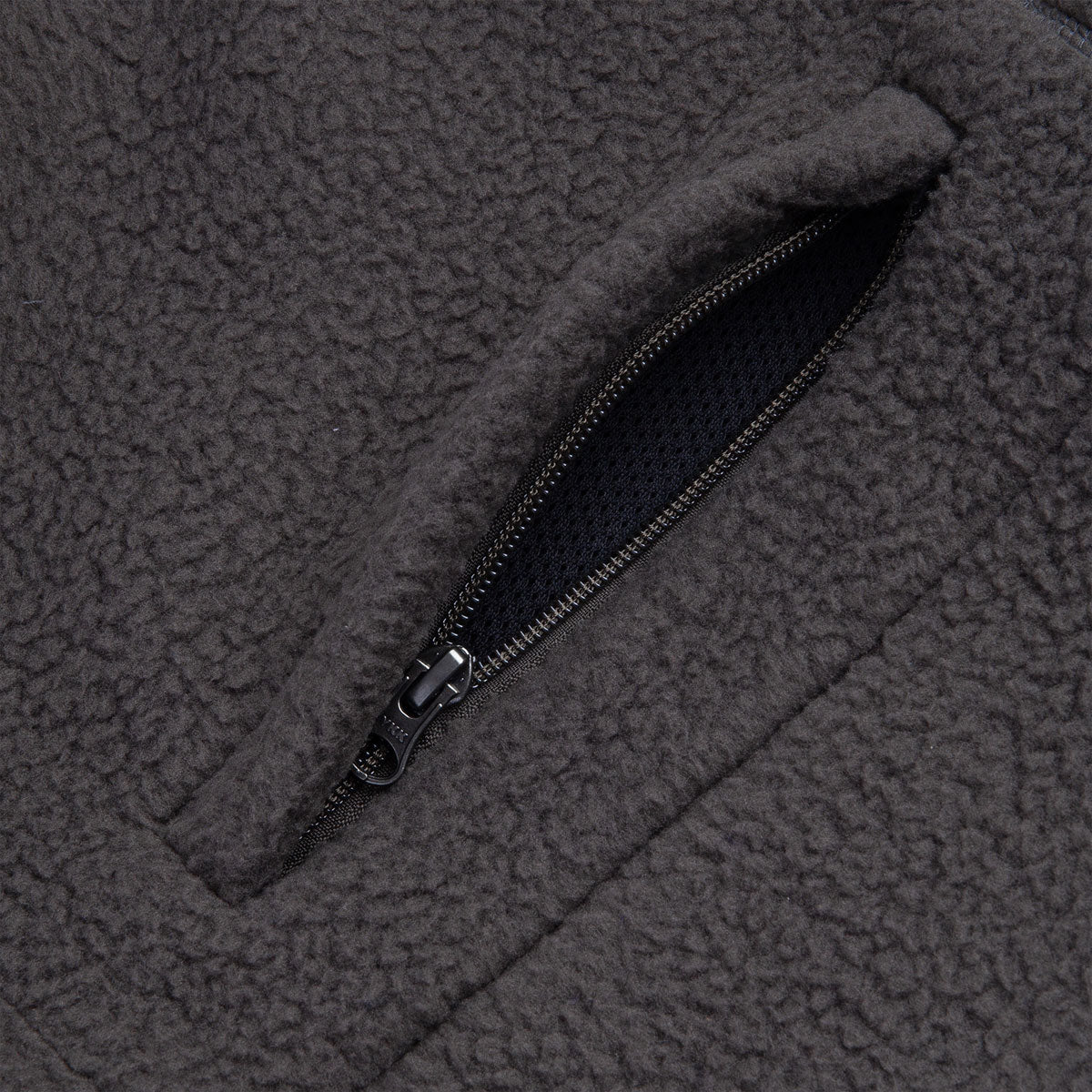 Polar Roman Fleece Jacket - Dirty Black