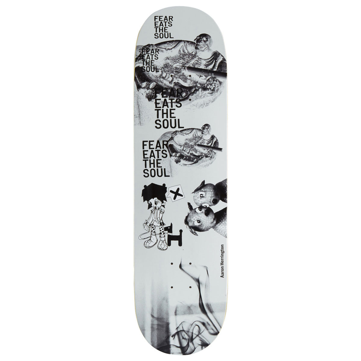 Polar Aaron Herrington Fear Eats The Soul Skateboard Deck - 8.375"