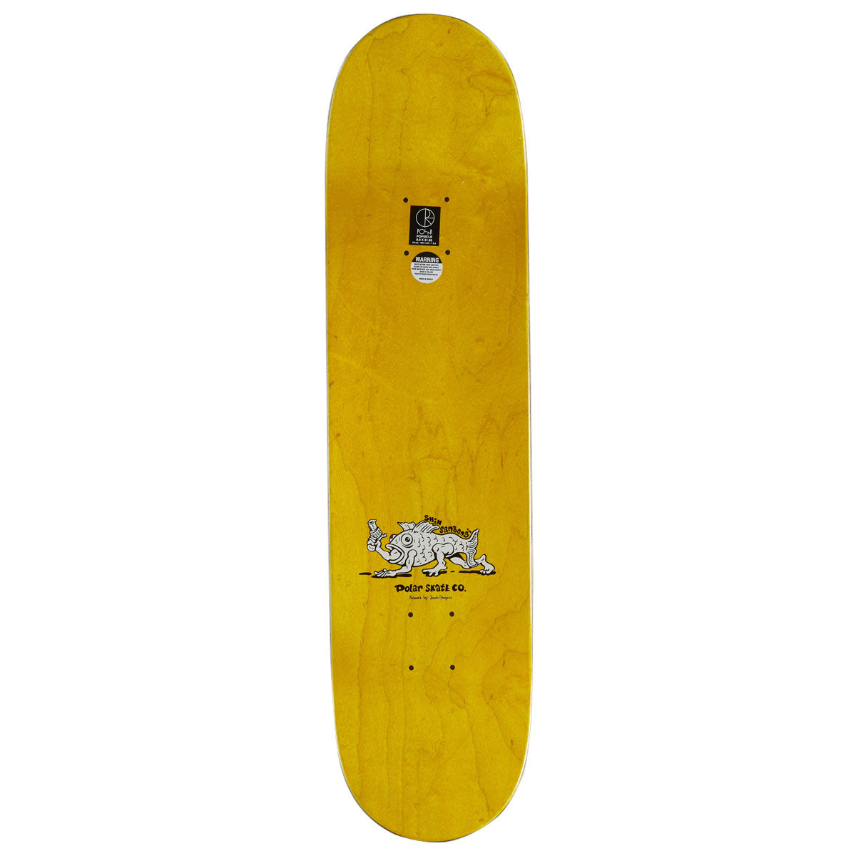 Polar Shin Sanbongi Bongi Boy Skateboard Complete - Yellow - 8.00"