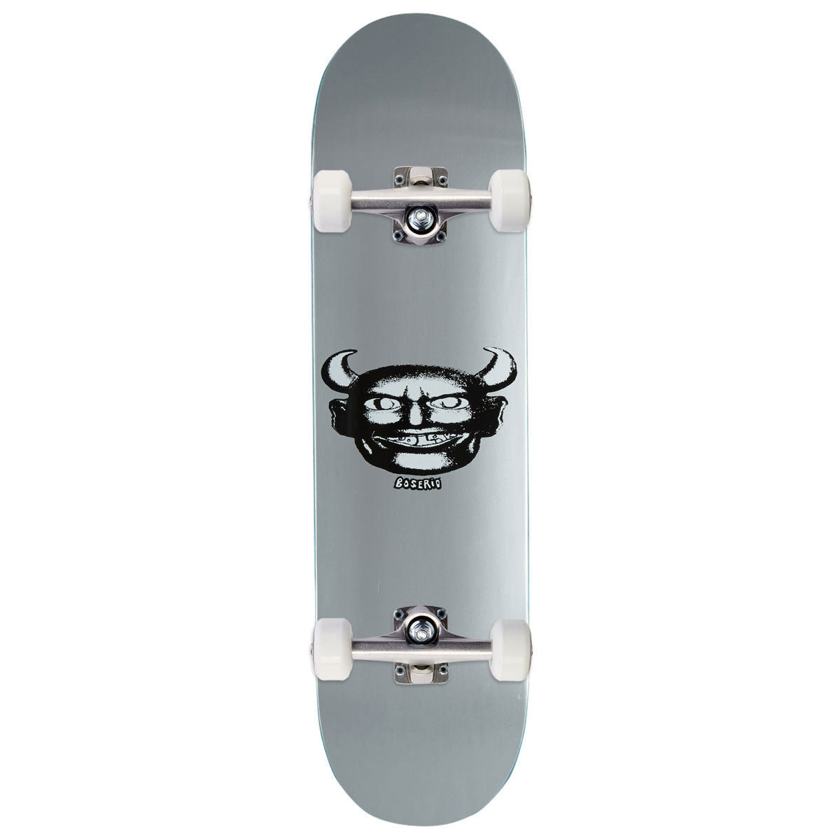 Polar Nick Boserio Silver Devil Skateboard Complete - 8.25"