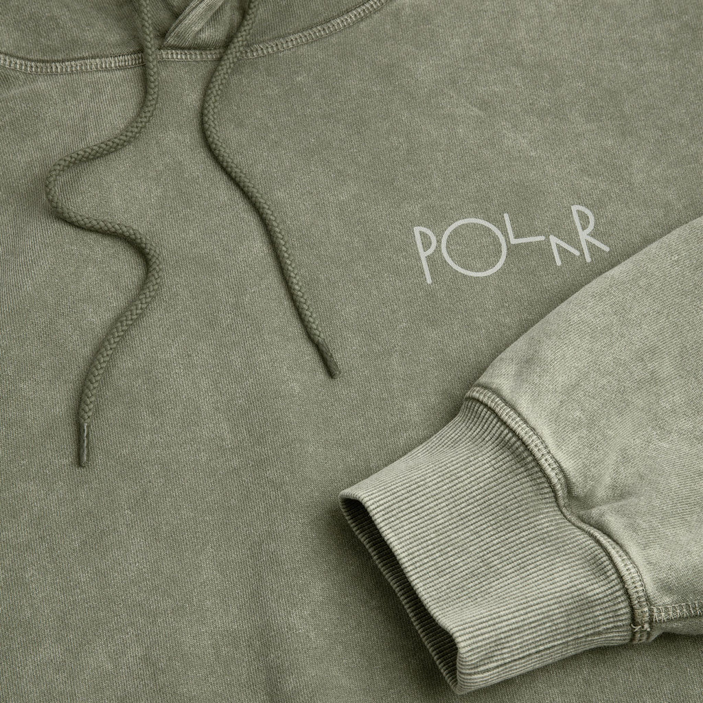 Polar Fade Frank Hoodie - Army Green