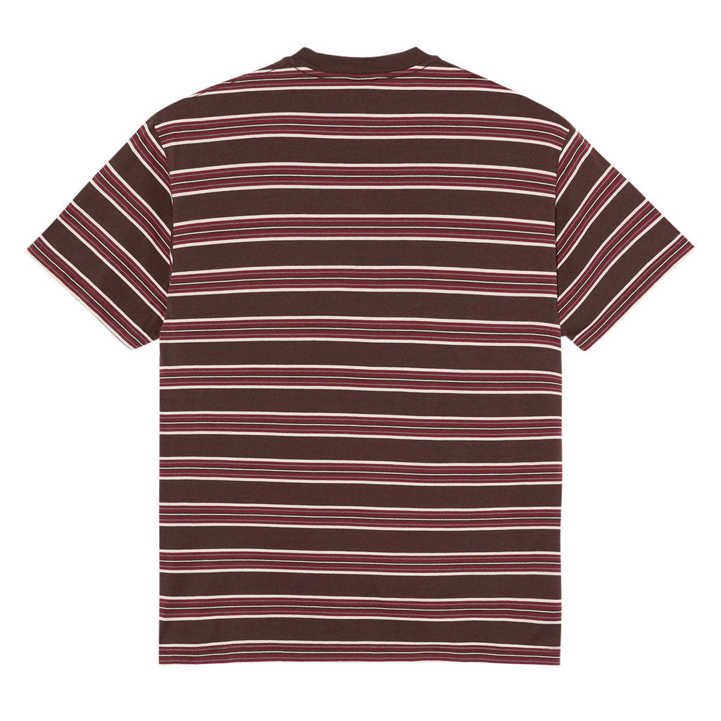 Polar Stripe T-Shirt - Brown/Red