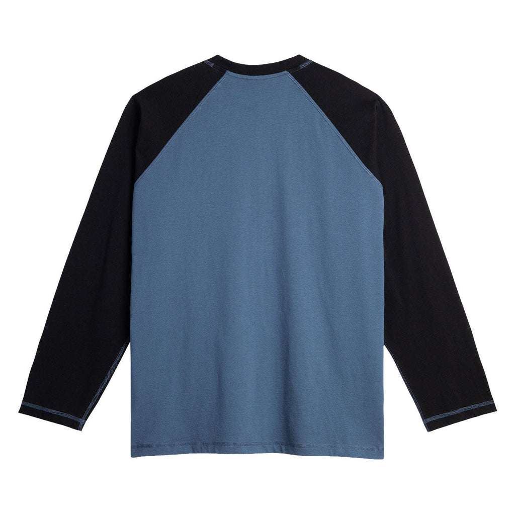 Polar Stevie Long Sleeve T-Shirt - Grey Blue/Black