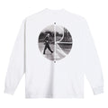 Polar Klez Crossing Fill Logo Long Sleeve T-Shirt - White