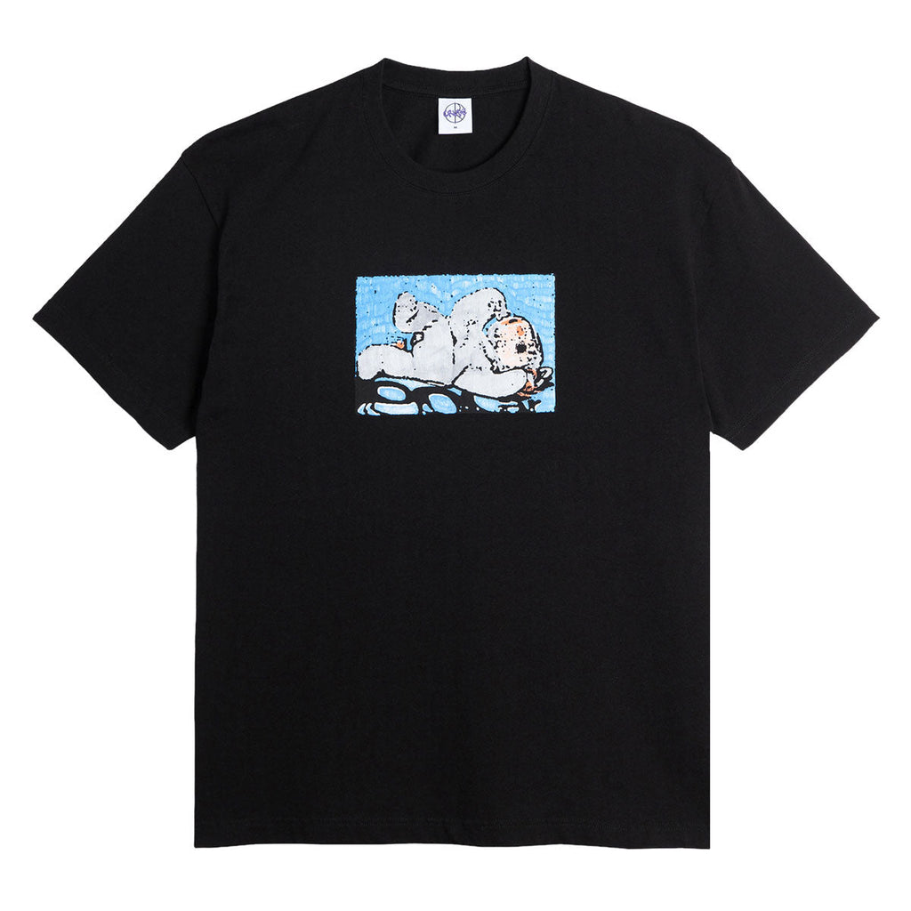 Polar Lazy Bunny T-Shirt - Black