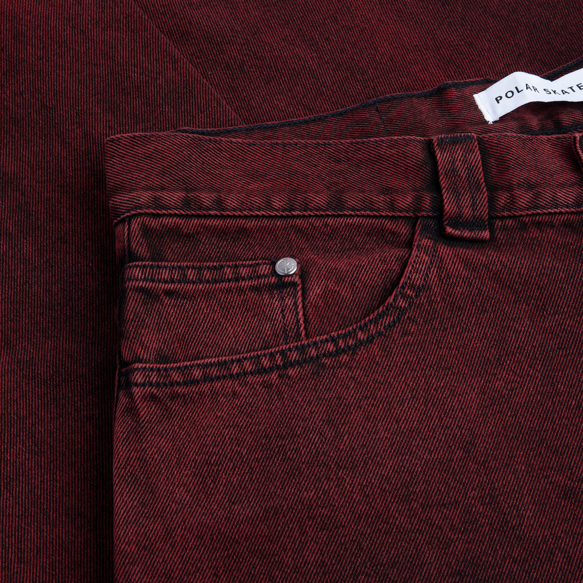 Polar 93! Denim Jeans - Red Black
