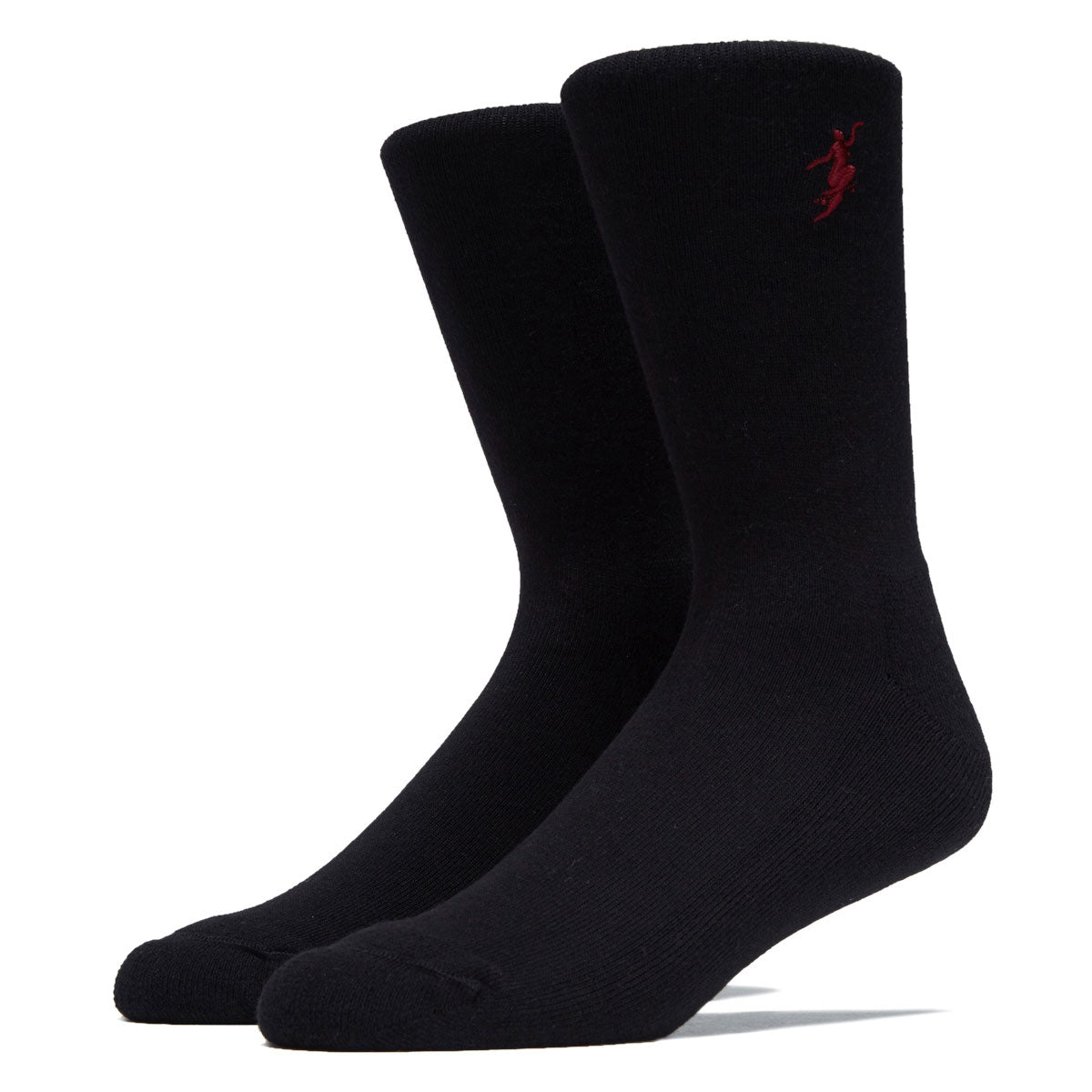 Polar No Complies Forever Business Socks - Black/Redcurrant