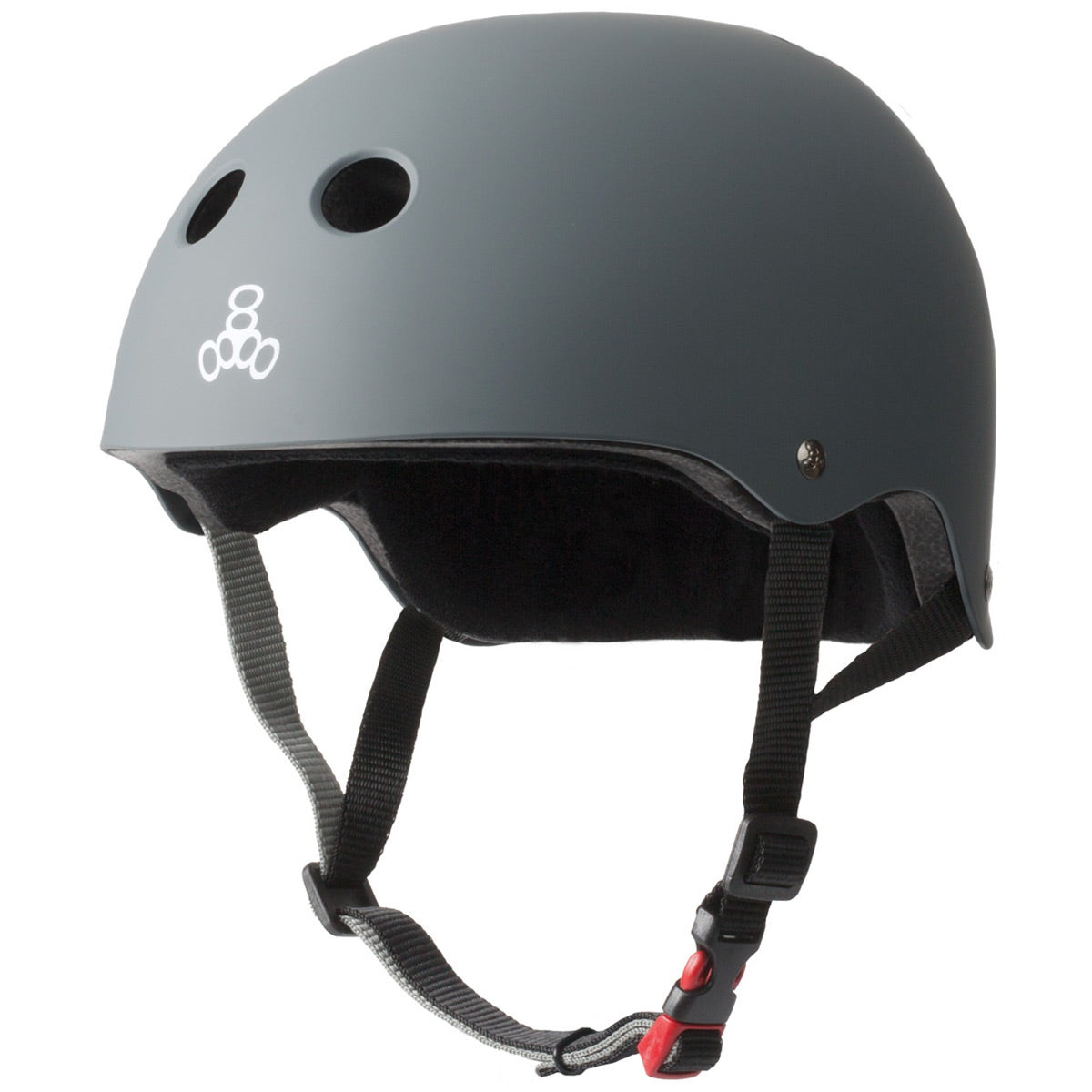 Triple Eight Certified Sweatsaver Helmet - Carbon Rubber