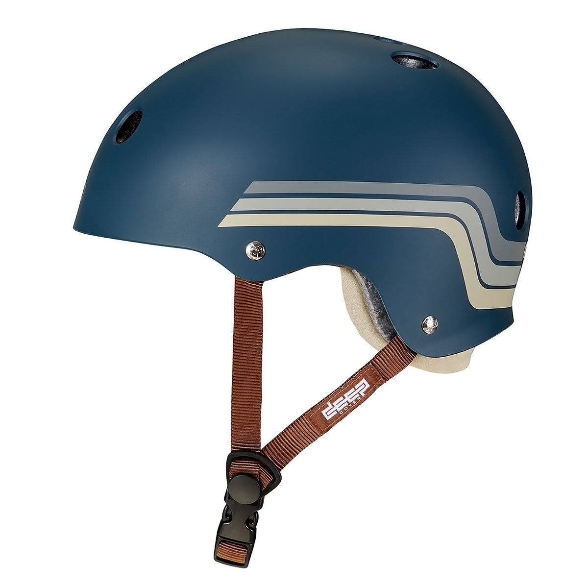 Triple Eight x GRLSWIRL Deep Cover Helmet - Retro Blue-Gray