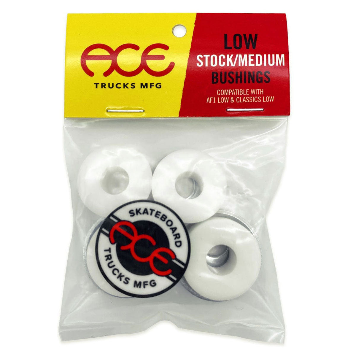 Ace Low Standard Medium Bushings - White