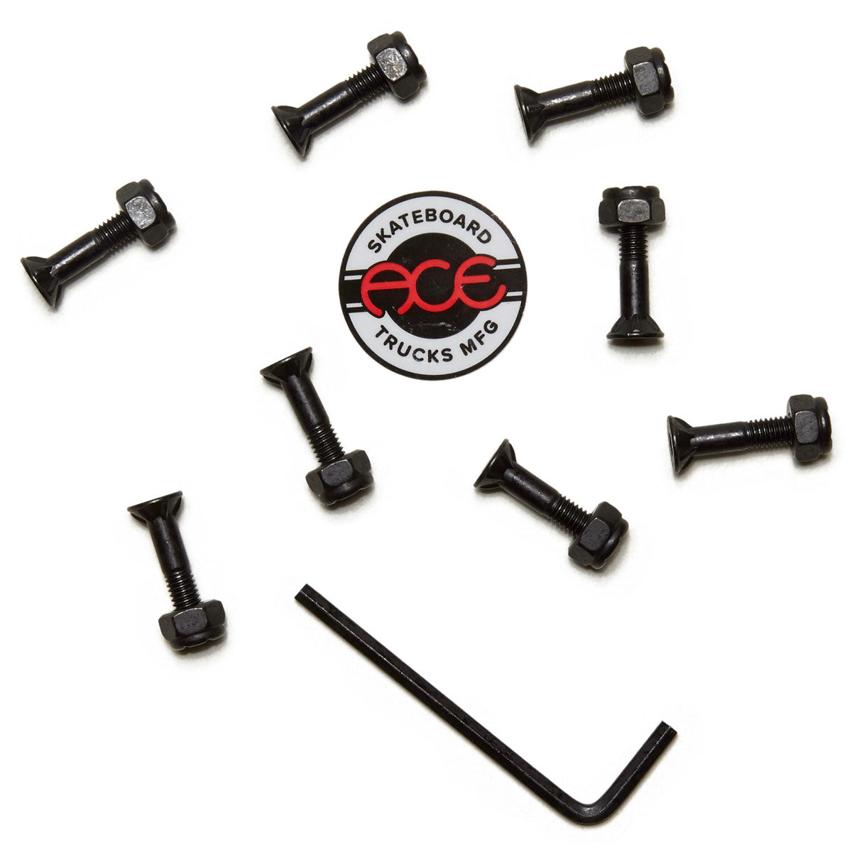 Ace AF1 Hollow Bolts W/ Grippers Allen Hardware - 7/8"