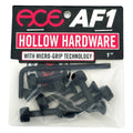 Ace AF1 Hollow Bolts W/ Grippers Allen Hardware - 1"