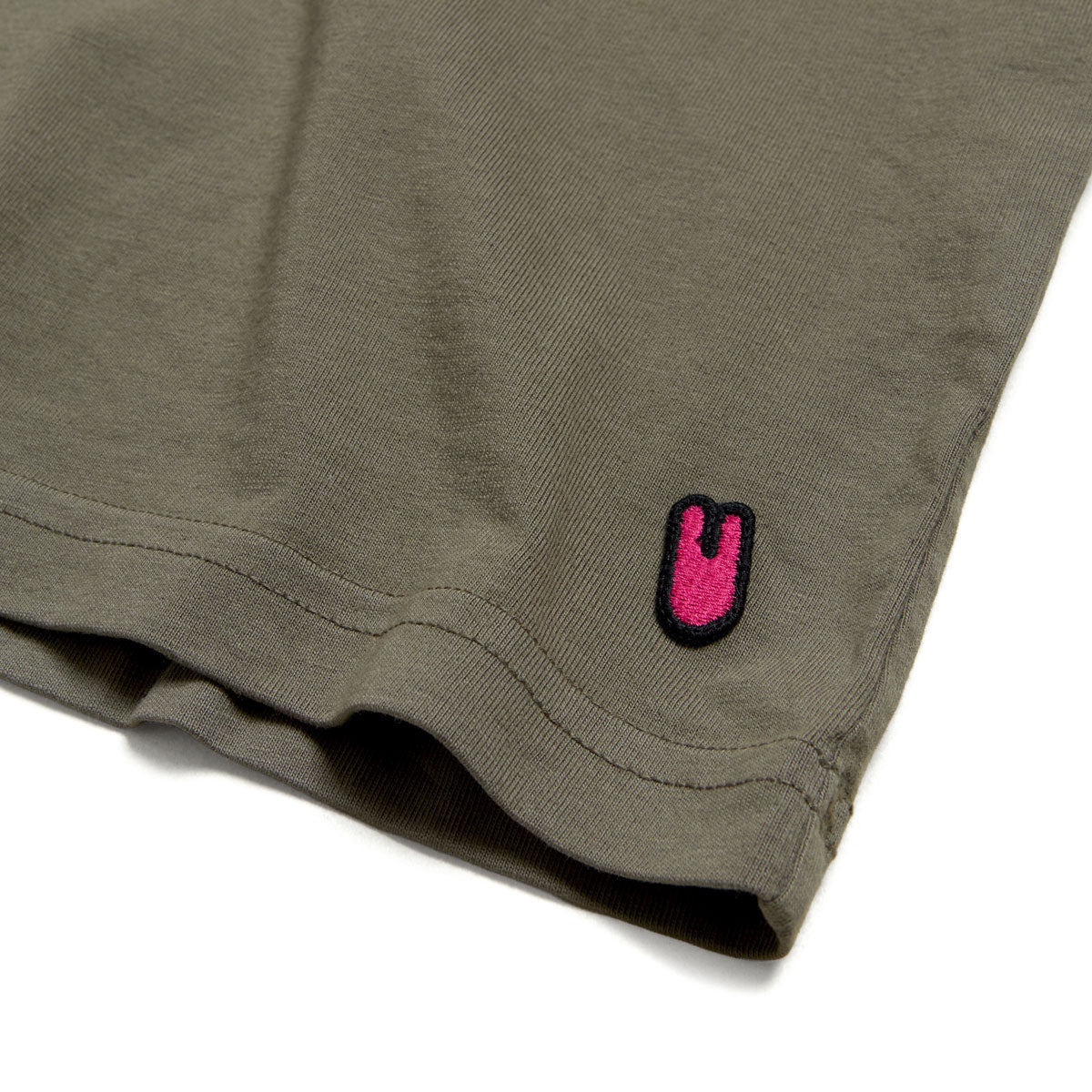 Unless Essentials T-Shirt - Smokey Olive Washed